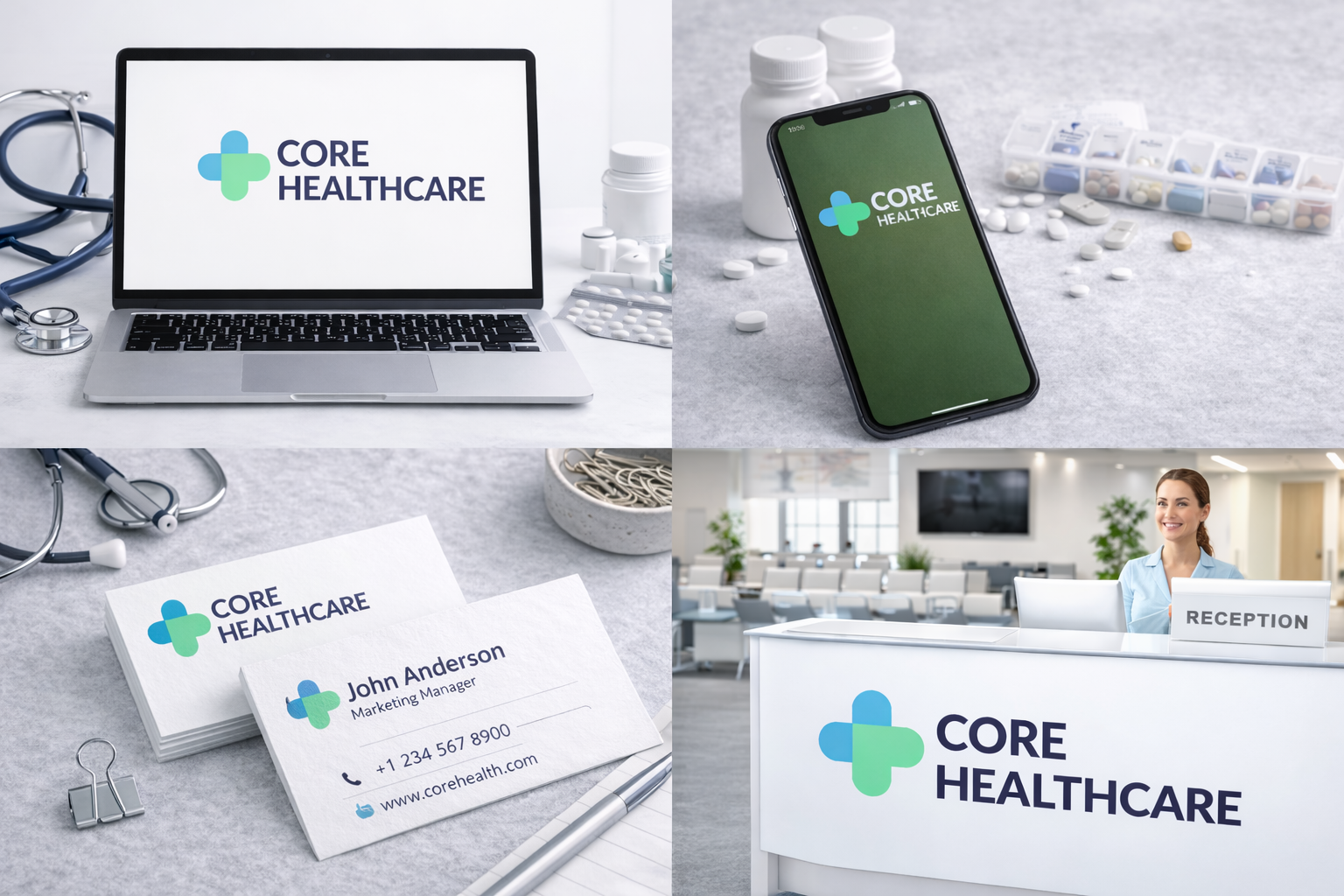 Michael's logo design background